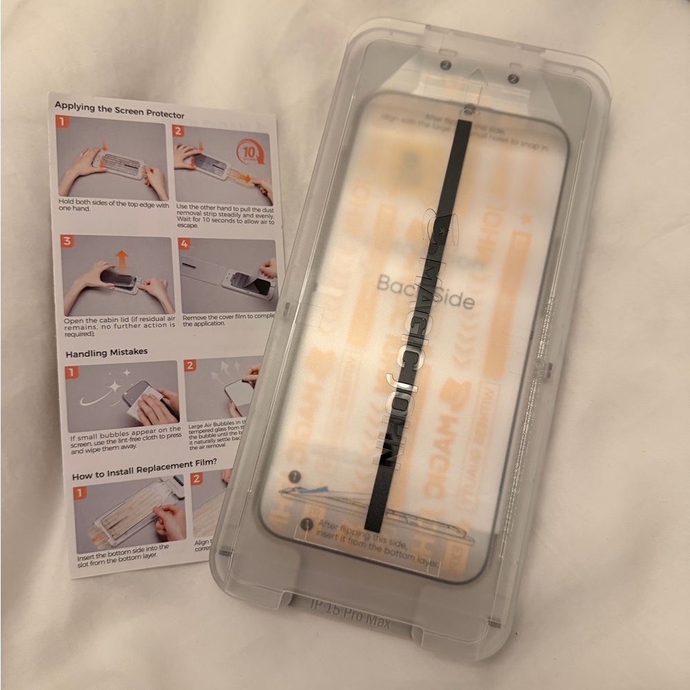 One magic john InstaGuard+ Screen Protector - Picture 2 of 3
